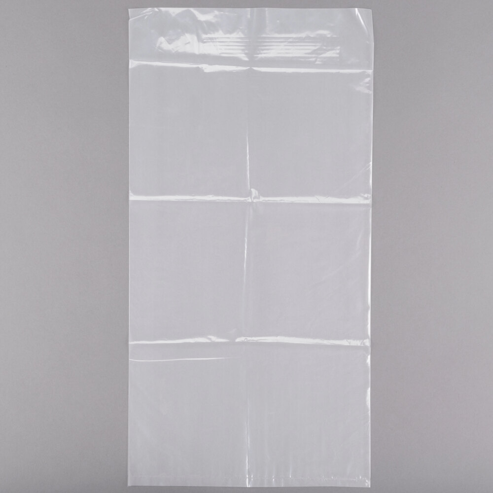 5 lb. Clear Plastic Ice Bag 1000/Bundle