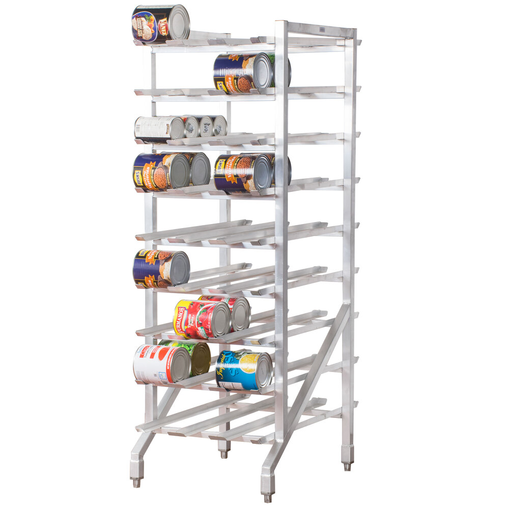 Regency CANRK162 Full Size Stationary Aluminum Can Rack for 10 and 5 Cans