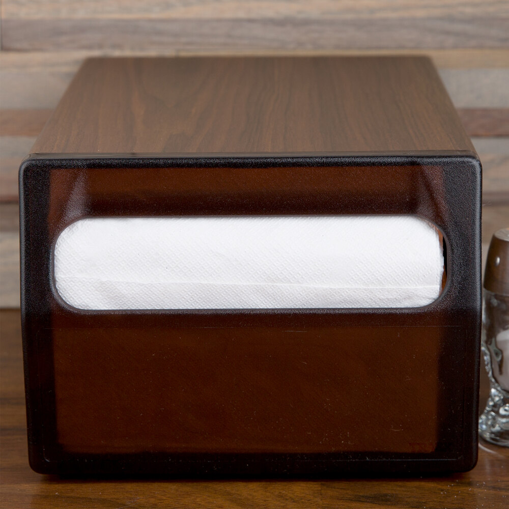 Vollrath 551212 One Sided Countertop Fullfold Napkin Dispenser with