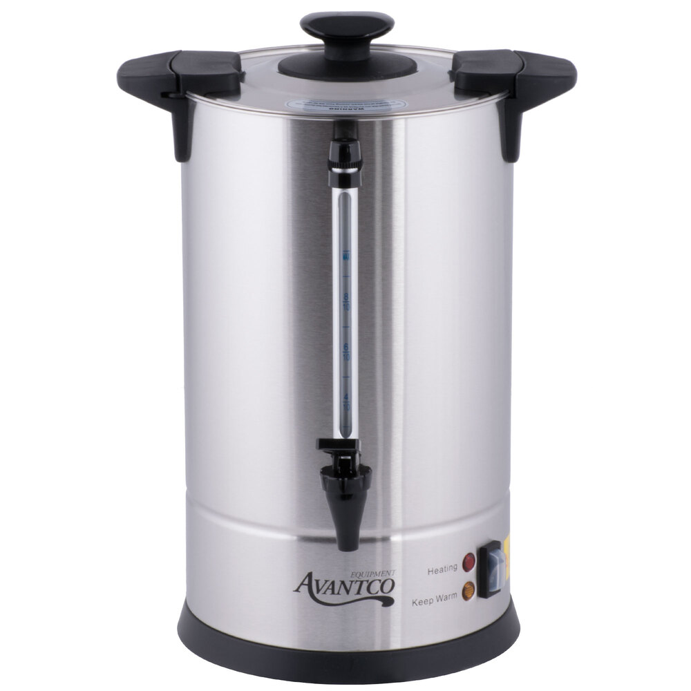 Avantco CU55ETL 55 Cup Stainless Steel Coffee Urn 950W
