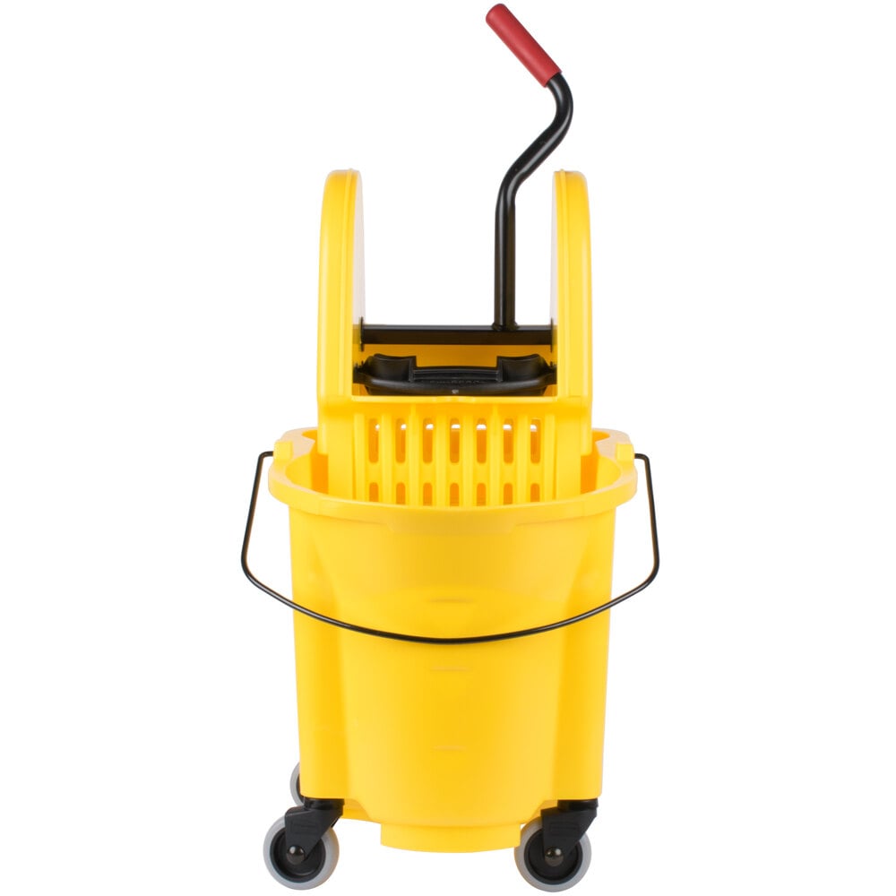 Details about   Solid Steel Down Press Mop Bucket Wringer for SMALL MOPS So It's Easier to Press 