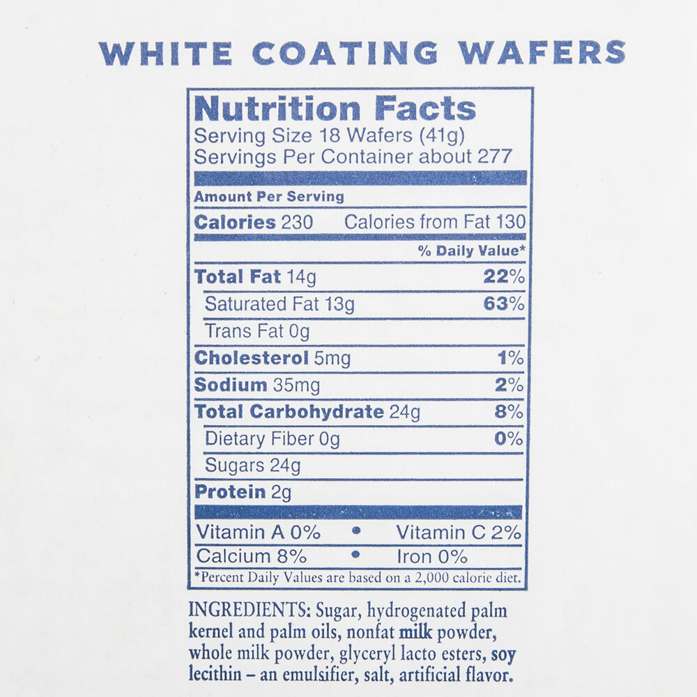 Ghirardelli 5 lb. White Chocolate Coating Wafers