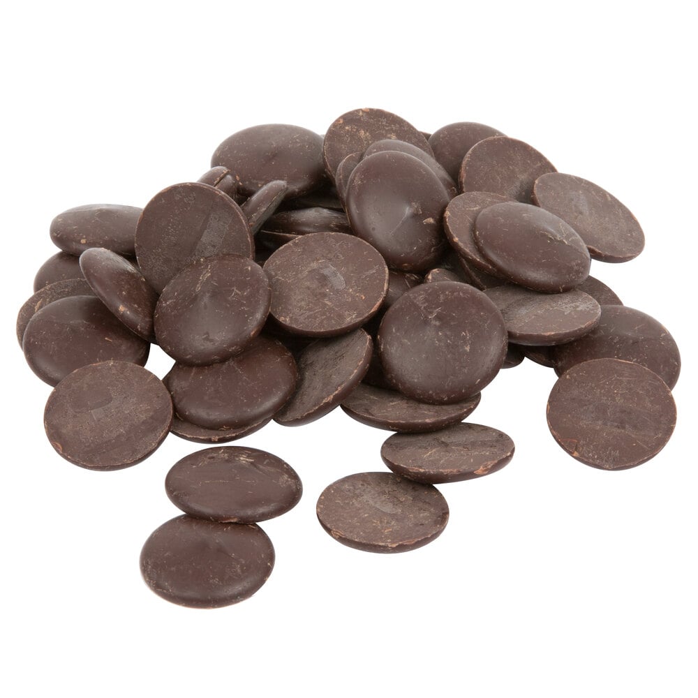 Ghirardelli 5 lb. 100% Cacao Unsweetened Chocolate Liquor Wafers