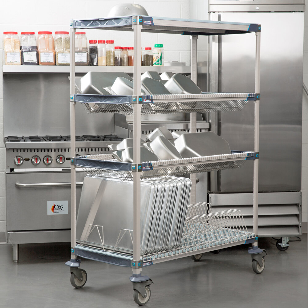 Metro PR48VX3 MetroMax i Mobile Drying Rack 24" x 48" x 69"