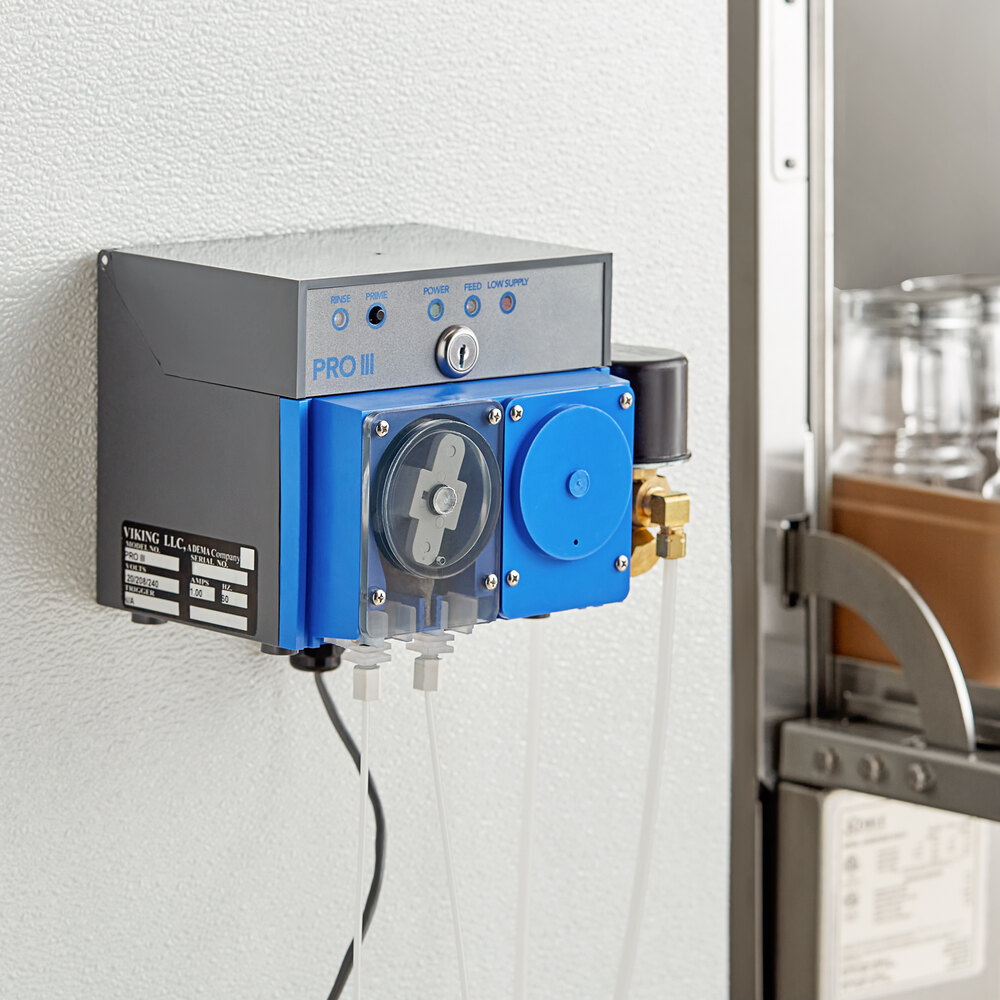 Viking Pro III Two Product Solid / Powder Detergent and Liquid Rinse