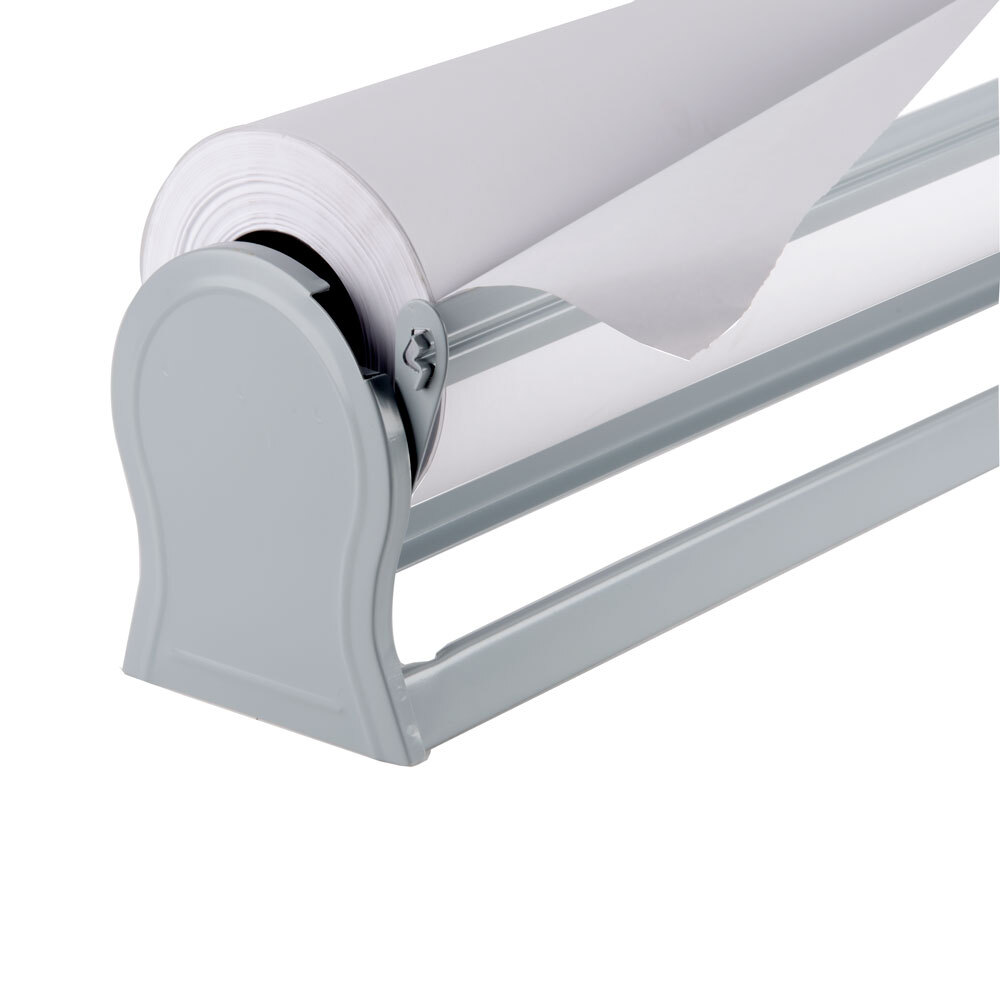 Bulman A52040 Deluxe 40" Gray Steel AllInOne Paper Dispenser / Cutter with Straight Edge Blade