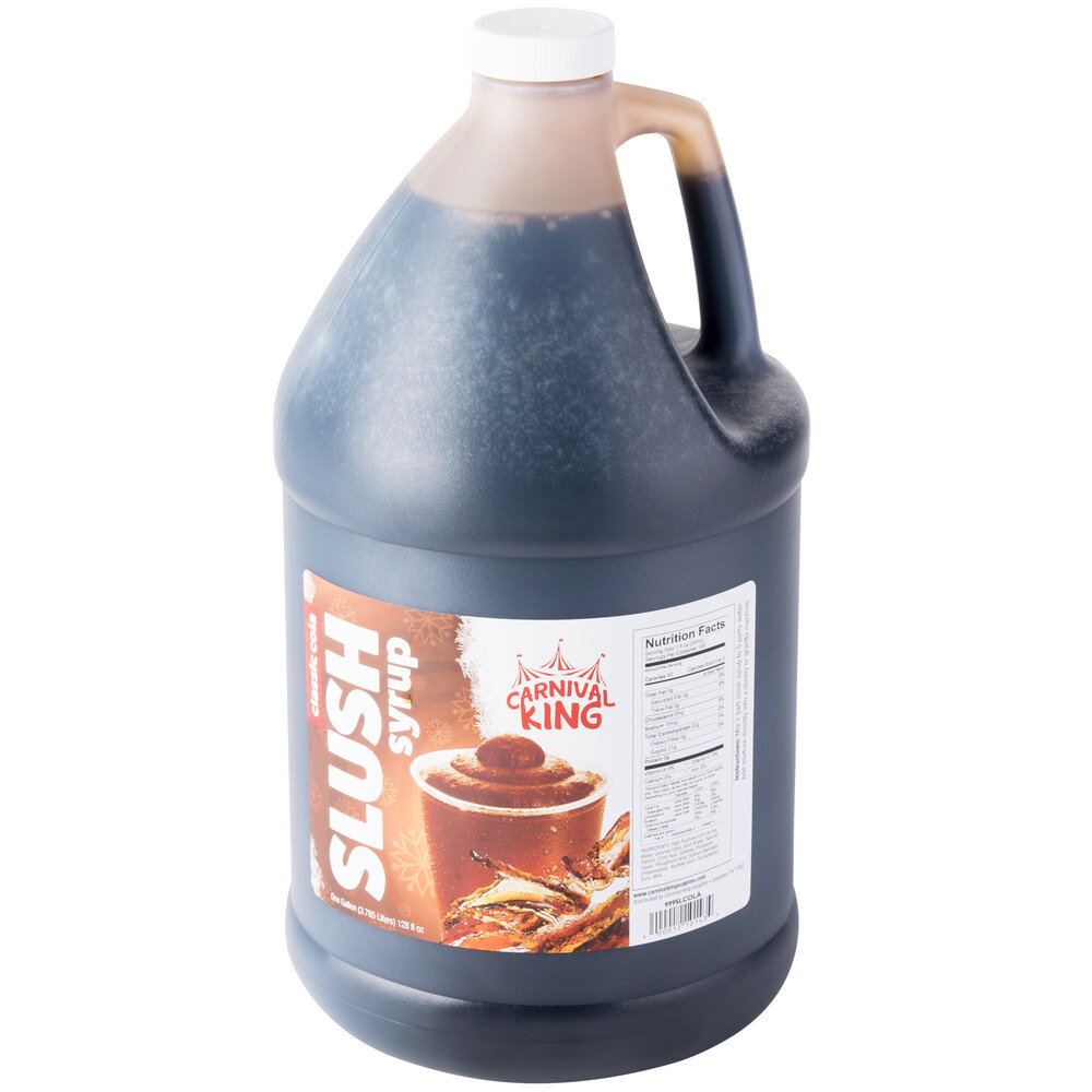 Carnival King 1 Gallon Cola Slushy Syrup
