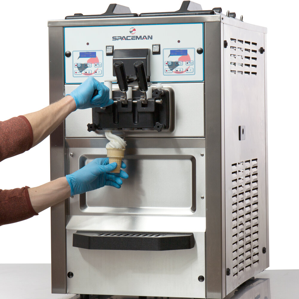 Spaceman 6235AH Soft Serve Ice Cream Machine with Air Pump ...