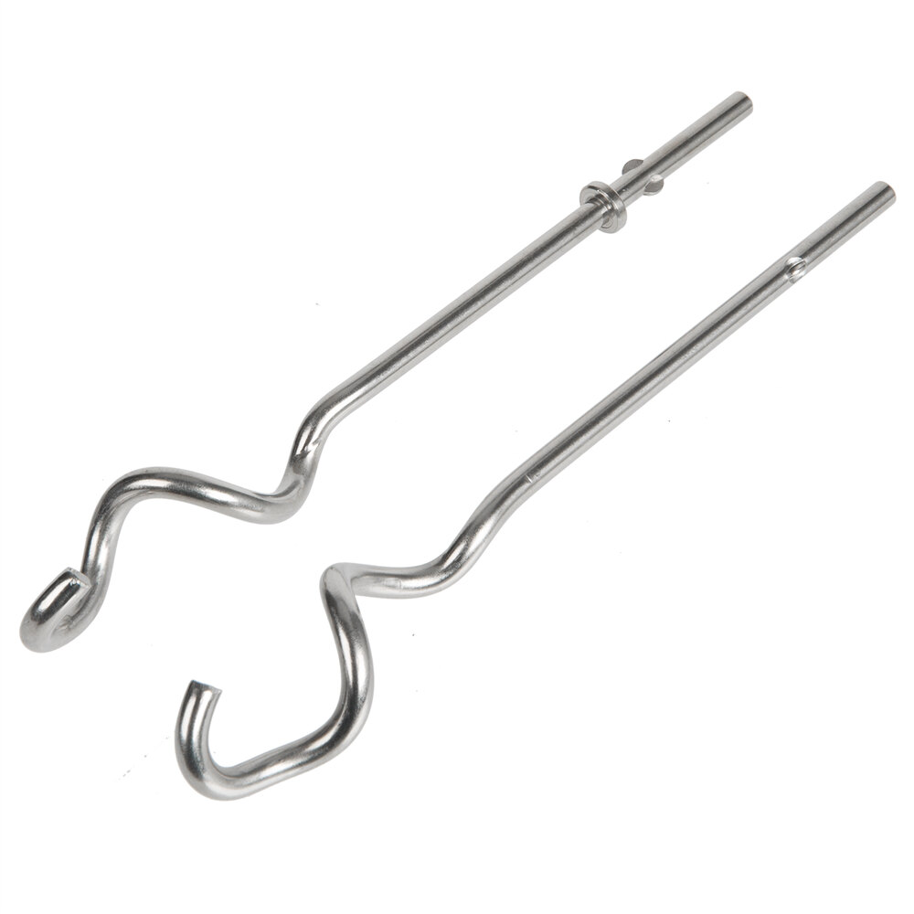 KitchenAid Hand Mixer Stainless Steel Dough Hooks - KHM2DH