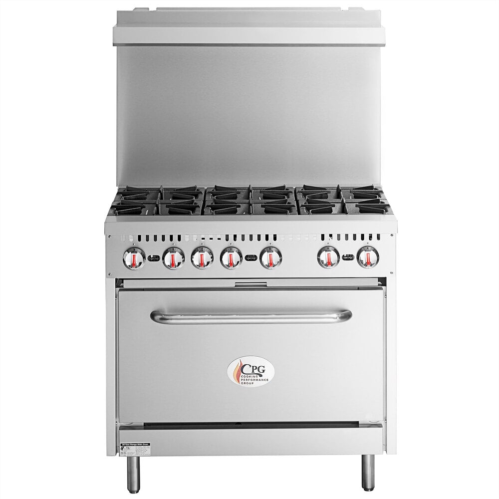 Cooking Performance Group 36" Gas Range with Oven