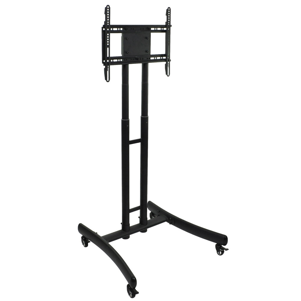 Luxor FP1000 Adjustable Height TV Cart for 32" to 70" Screens