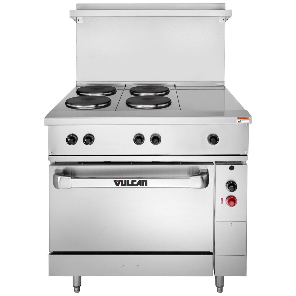 Vulcan EV36S4FP1HT208 Endurance Series 36" Electric Range with 4