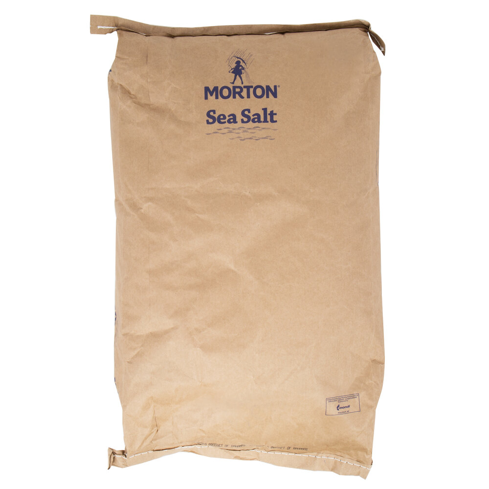Morton 50 lb. Bulk Fine Sea Salt