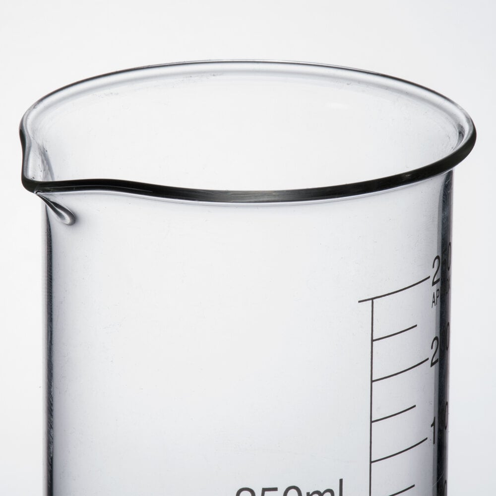 Libbey 56805 Chemistry Bar 85 Oz 250 Ml Beaker Glass 12case 2123