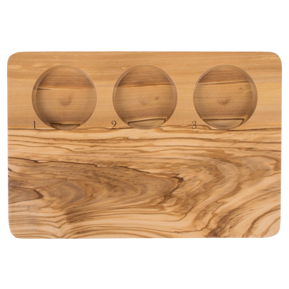 Wooden Serving Trays Wood Platter Libbey 96455 10 1 4 Inch X 7 3 Well Inspire Olive Wood
