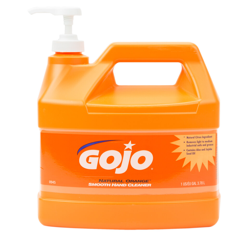 GOJO® 094504 1 Gallon Natural Orange Smooth Hand Cleaner