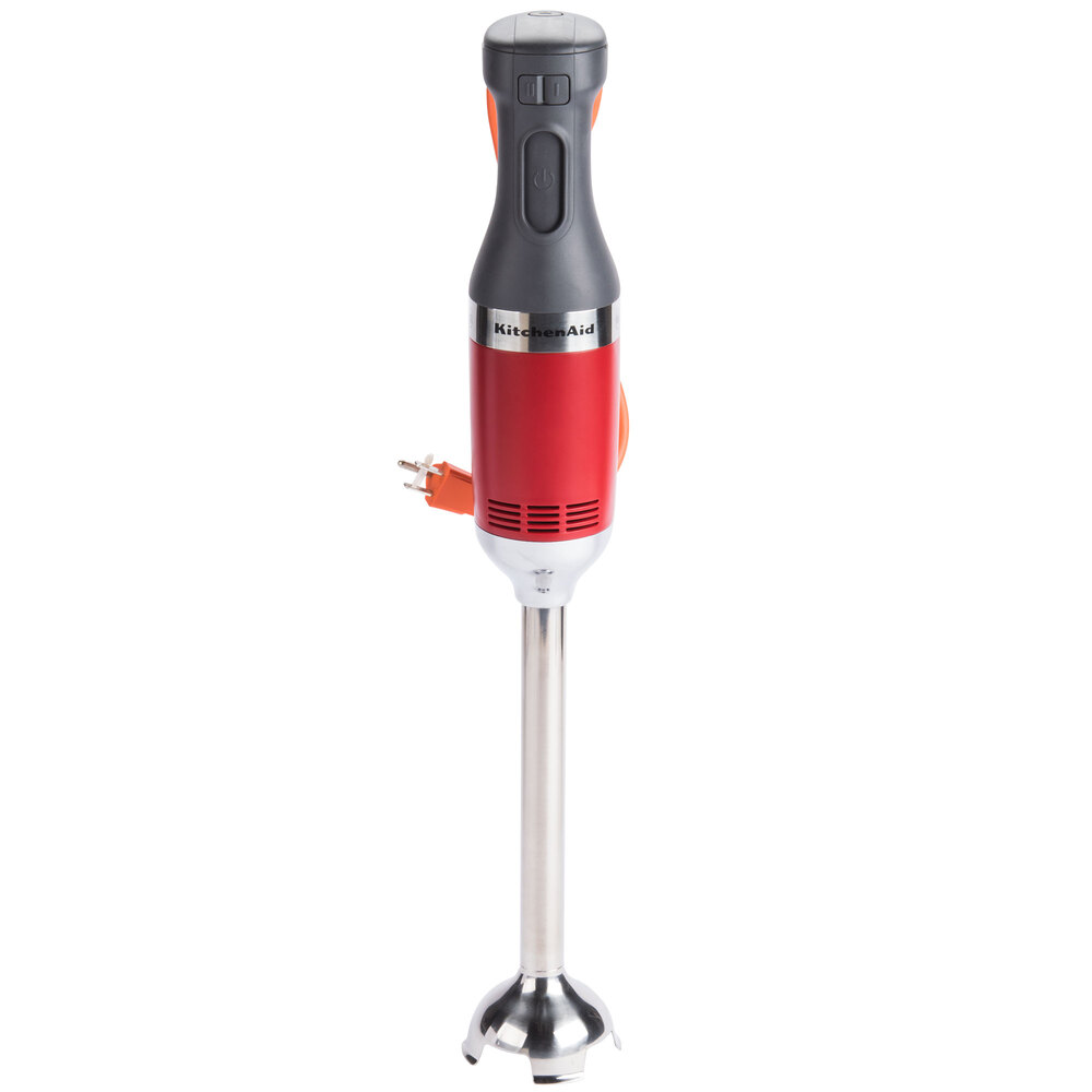KitchenAid Immersion Blender with 12" Blending Arm and 10" Whisk Attachment