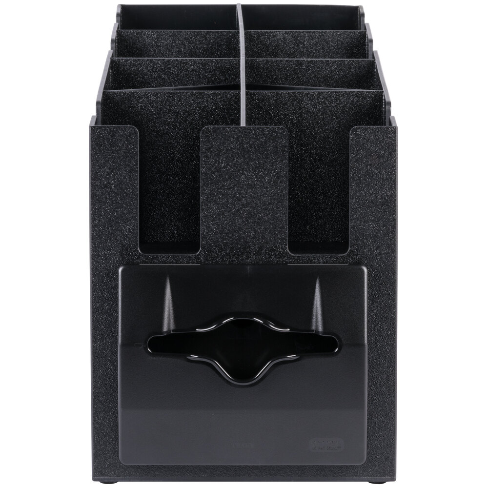 Vollrath CTNCLS06 Countertop Napkin, Cup, Lid, and Wrapped Straw