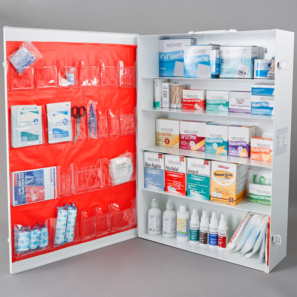 Noble Products First Aid Kit Class B 1465Piece, 5 Shelf