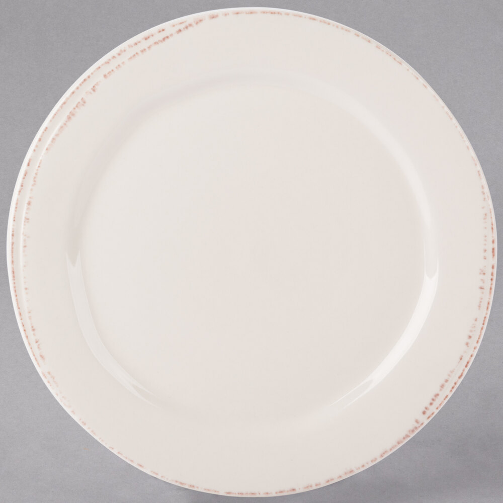 World Tableware FH601 Farmhouse 7 7/8" Round Ivory (American White