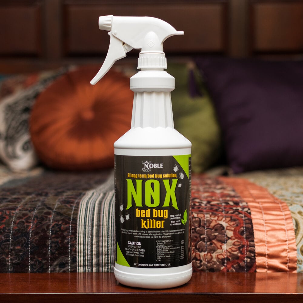 Noble Eco 1 Qt. / 32 oz. Nox Water Based Bed Bug Killer Spray