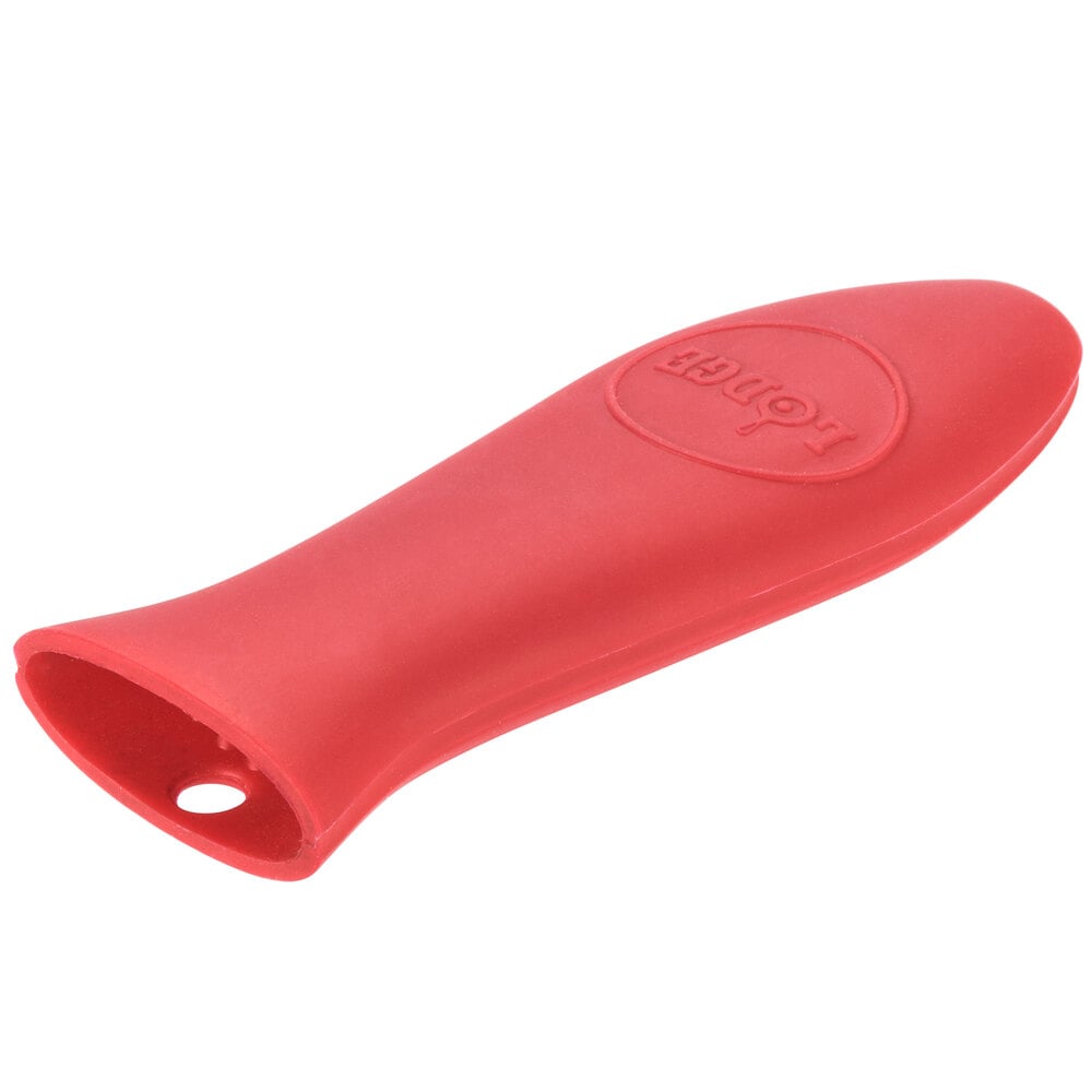 Lodge ASHH41 Silicone Red Handle Holder for Lodge Traditional Skillets ...