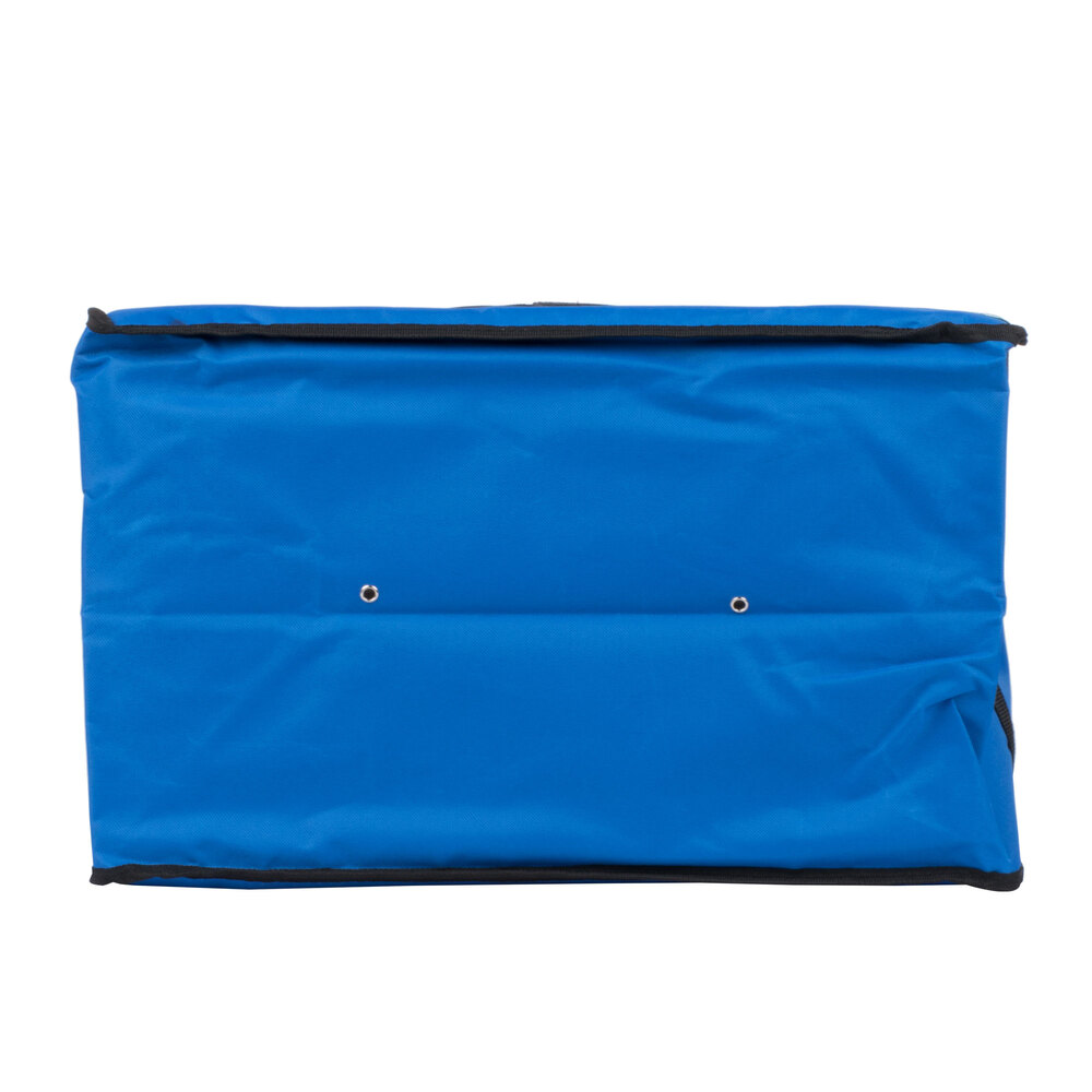 Choice Soft-Sided Insulated Pizza Delivery Bag, Blue Nylon, 20