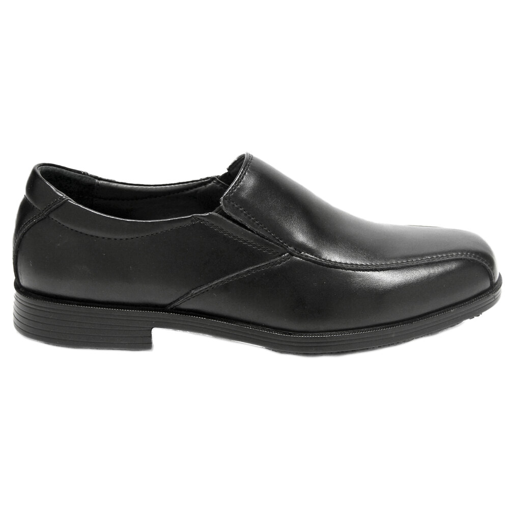 non slip dress shoes genuine grip 9550 s size 10 wide width black slip on non slip dress shoes genuine grip 9550 s size 10 wide width black slip on