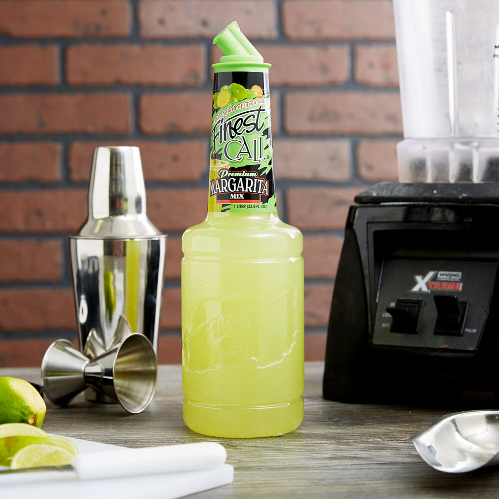 Finest Call Margarita Mix, 1 Liter Bottle Fast Shipping!