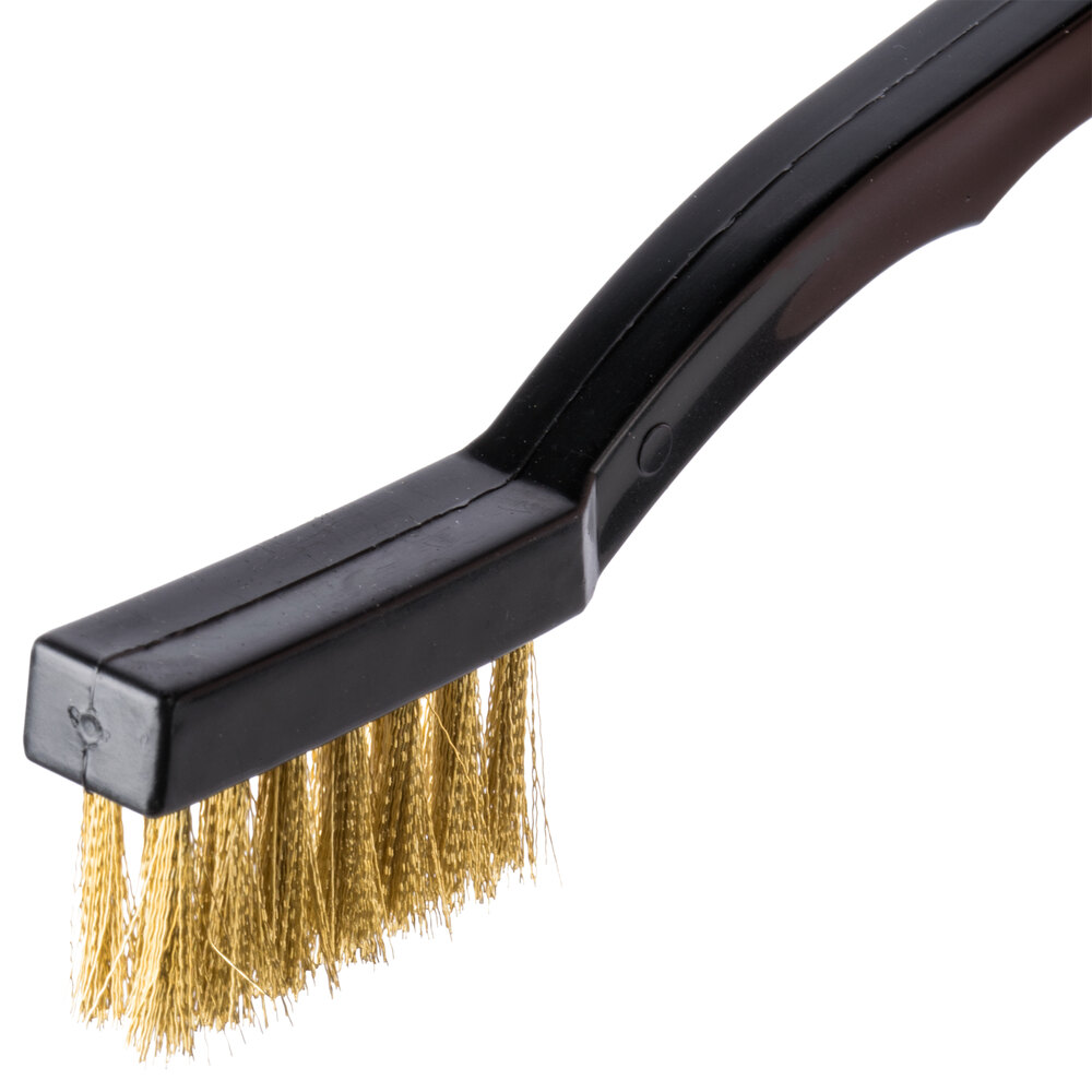 7" Toothbrush Style Utility Brush with Brass Bristles