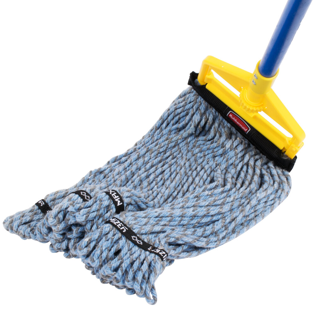 Rubbermaid 1924782 Blue Large Maximizer Blend Mop Head