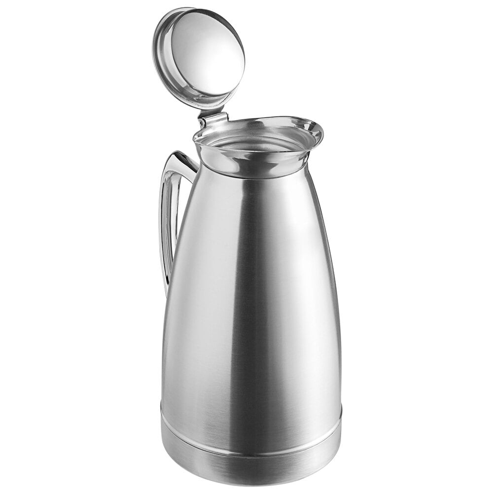 Choice 27 oz. Stainless Steel Insulated Thermal Coffee Server