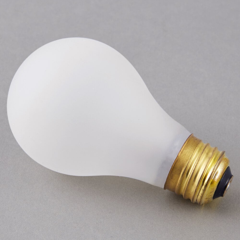 Satco S3930 60 Watt Frosted Shatterproof Finish Incandescent Rough