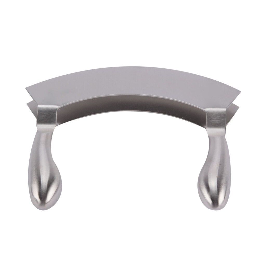 7" Double Blade Mezzaluna Knife with Double Stainless Steel Handles