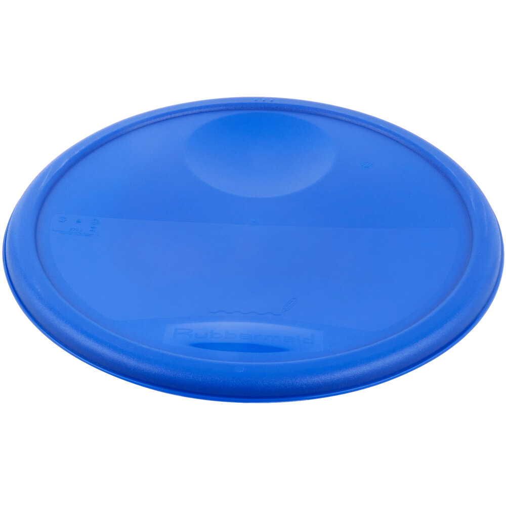 Rubbermaid 1980389 ColorCoded 12, 18, and 22 Qt. Blue Round Food