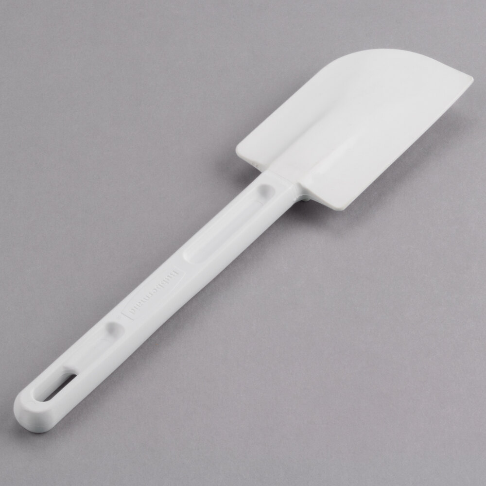 Rubbermaid FG1901000000 9 1/2" White Spatula
