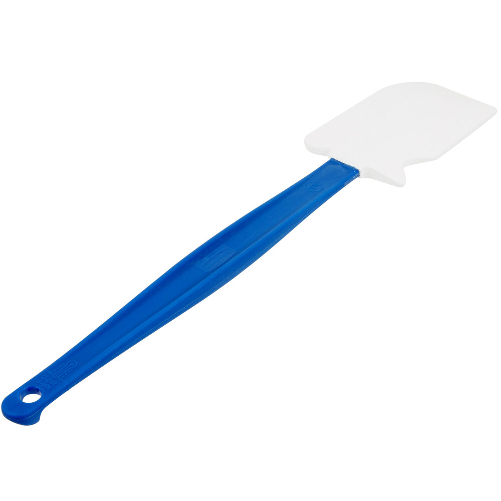 Rubbermaid 1980418 ColorCoded 13 1/2" Blue High Temperature Silicone Spatula