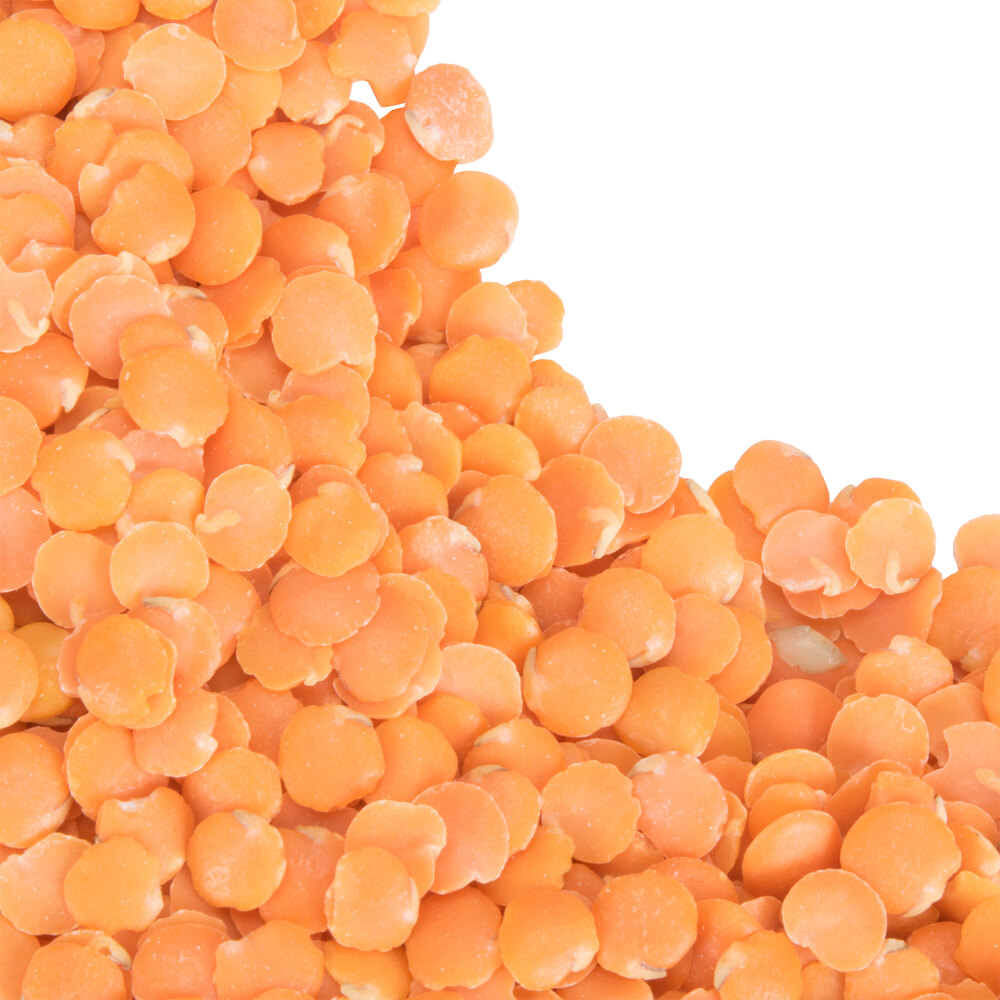 Dried Red Lentil Beans - 20 lb.