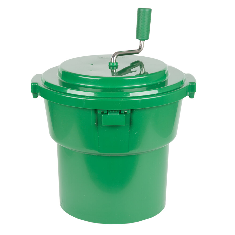 5 Gallon Green Salad Spinner / Dryer with Brake