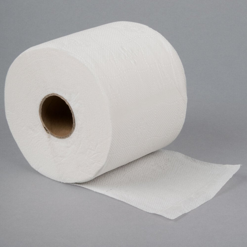 Lavex Janitorial 4 1/2" x 4" Premium IndividuallyWrapped 2Ply