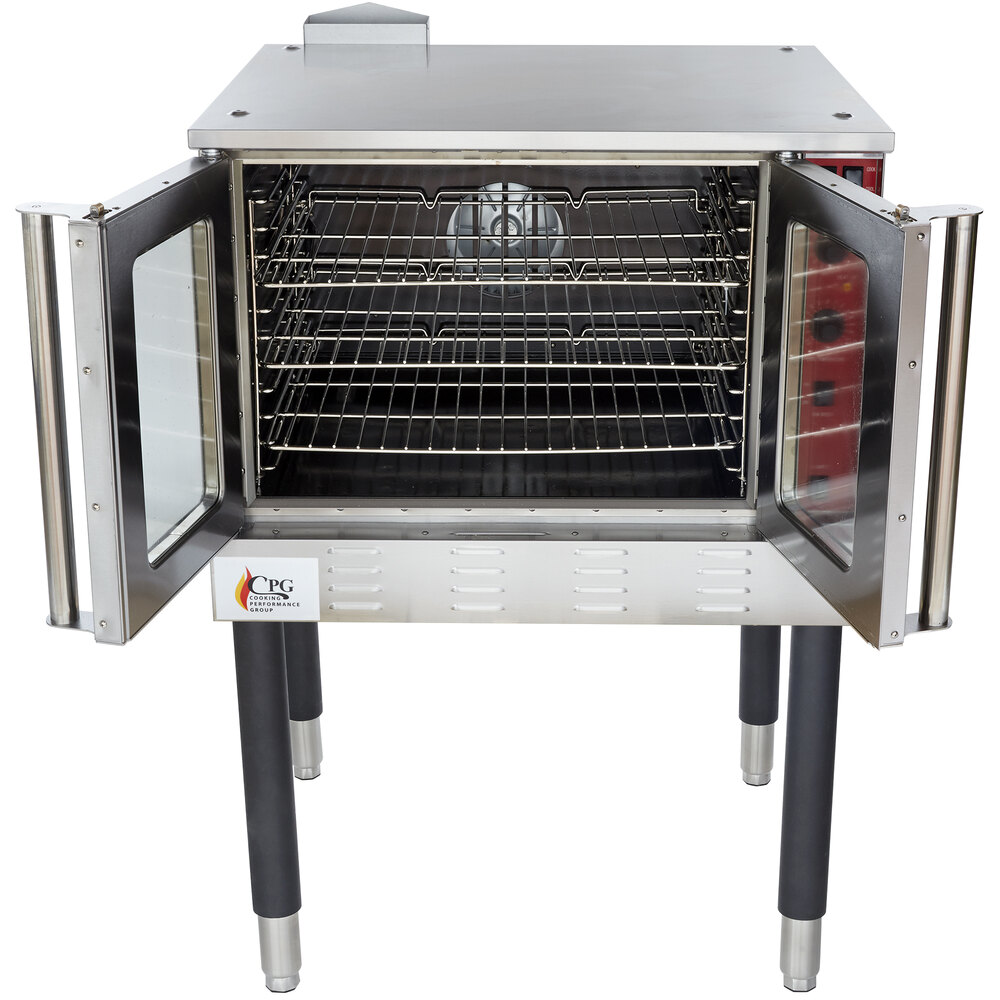 Cooking Performance Group FGC100L Single Deck Full Size Liquid Propane