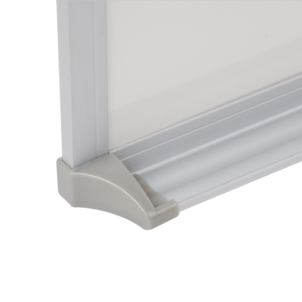 Universal UNV43623 36" x 24" White Melamine Dry Erase Board with Satin