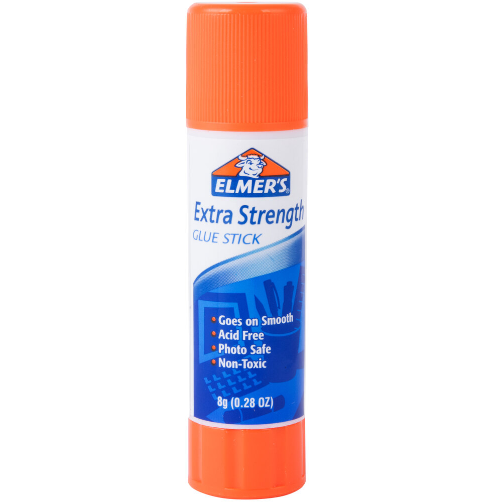 Elmer #39 s E554 0 28 oz Extra Strength Office Glue Stick 24/Box Elmer