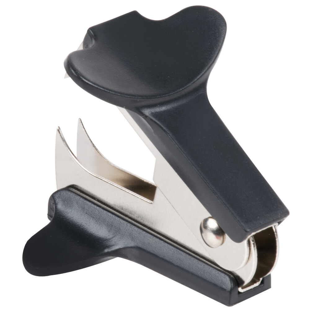 Universal UNV00700 Black Jaw Style Staple Remover