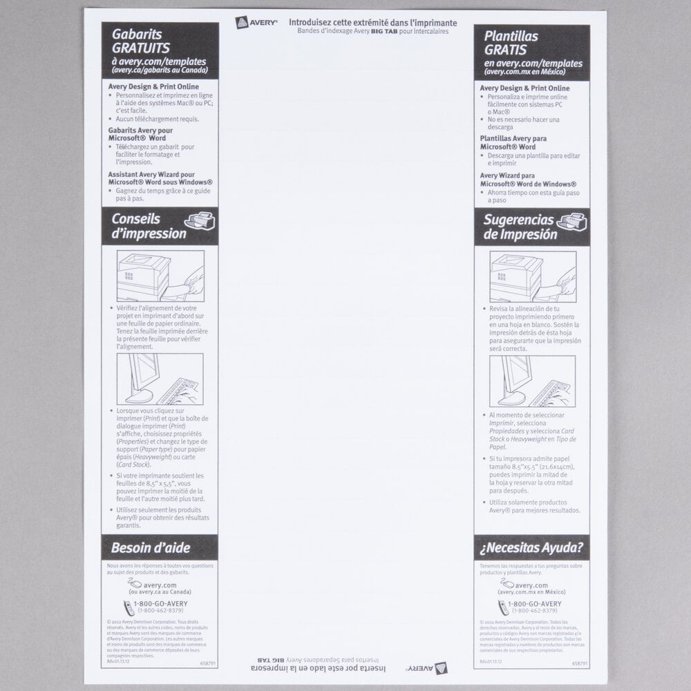 Staples 8 Tab Template Download Staples 8 Large Tab Insertable Dividers Template Gahara 