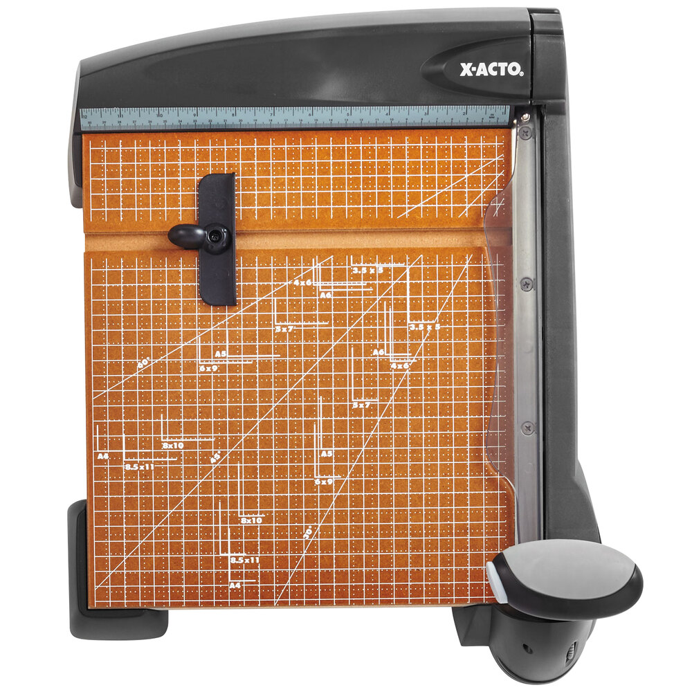 XActo 26642MR 12" Square 12 Sheet Laser Guillotine Paper Trimmer with