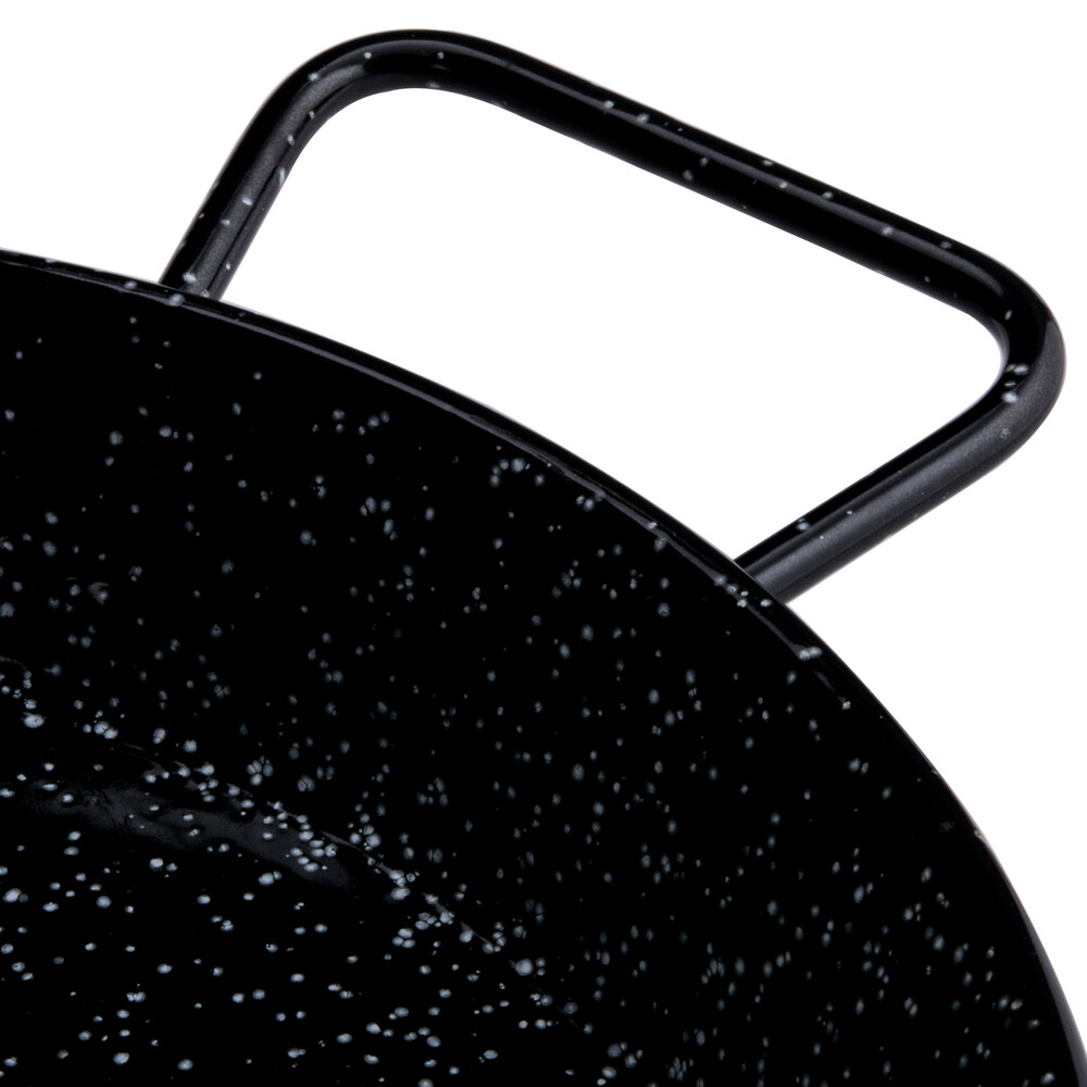11" Enameled Carbon Steel Paella Pan
