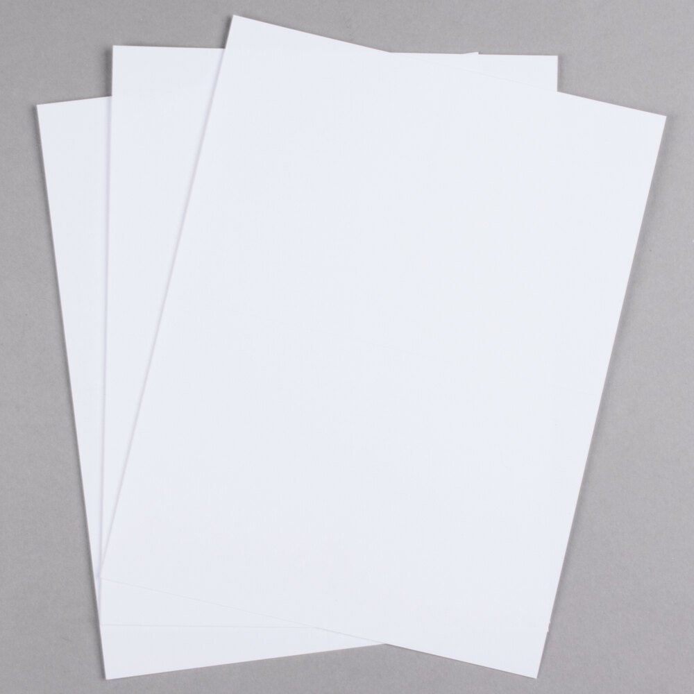 Avery 5689 4 1/4" x 5 1/2" White Printable Postcards 200/Box