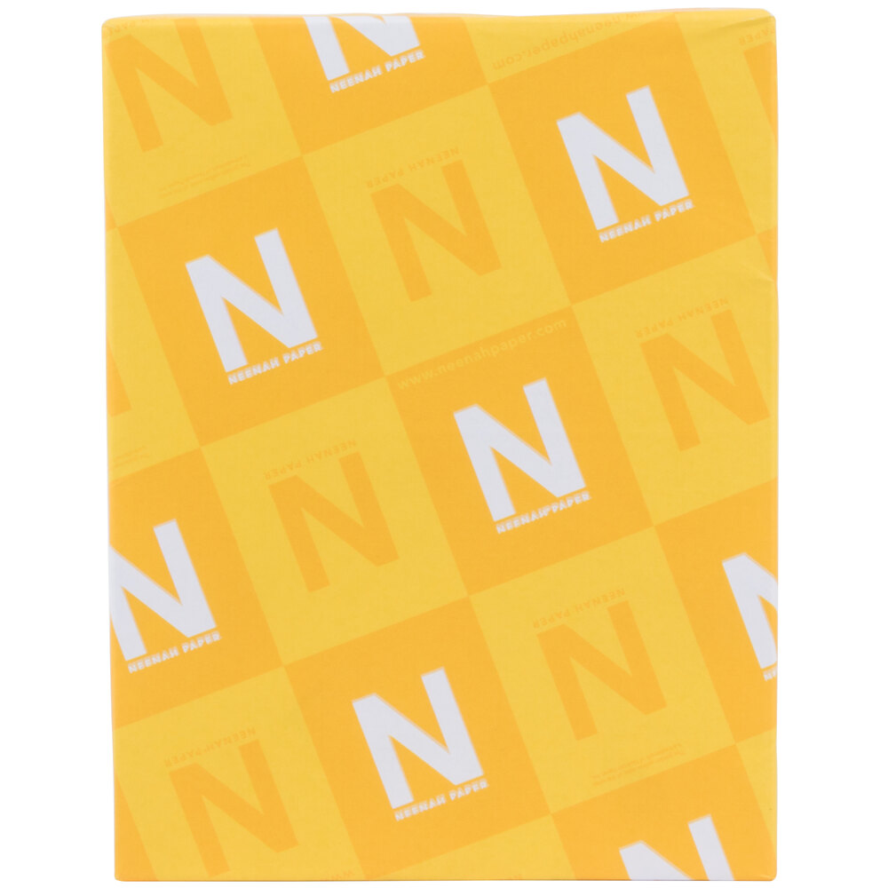 Neenah 22741 Astrobrights 8 1/2" x 11" Gamma Green 65 Smooth Color