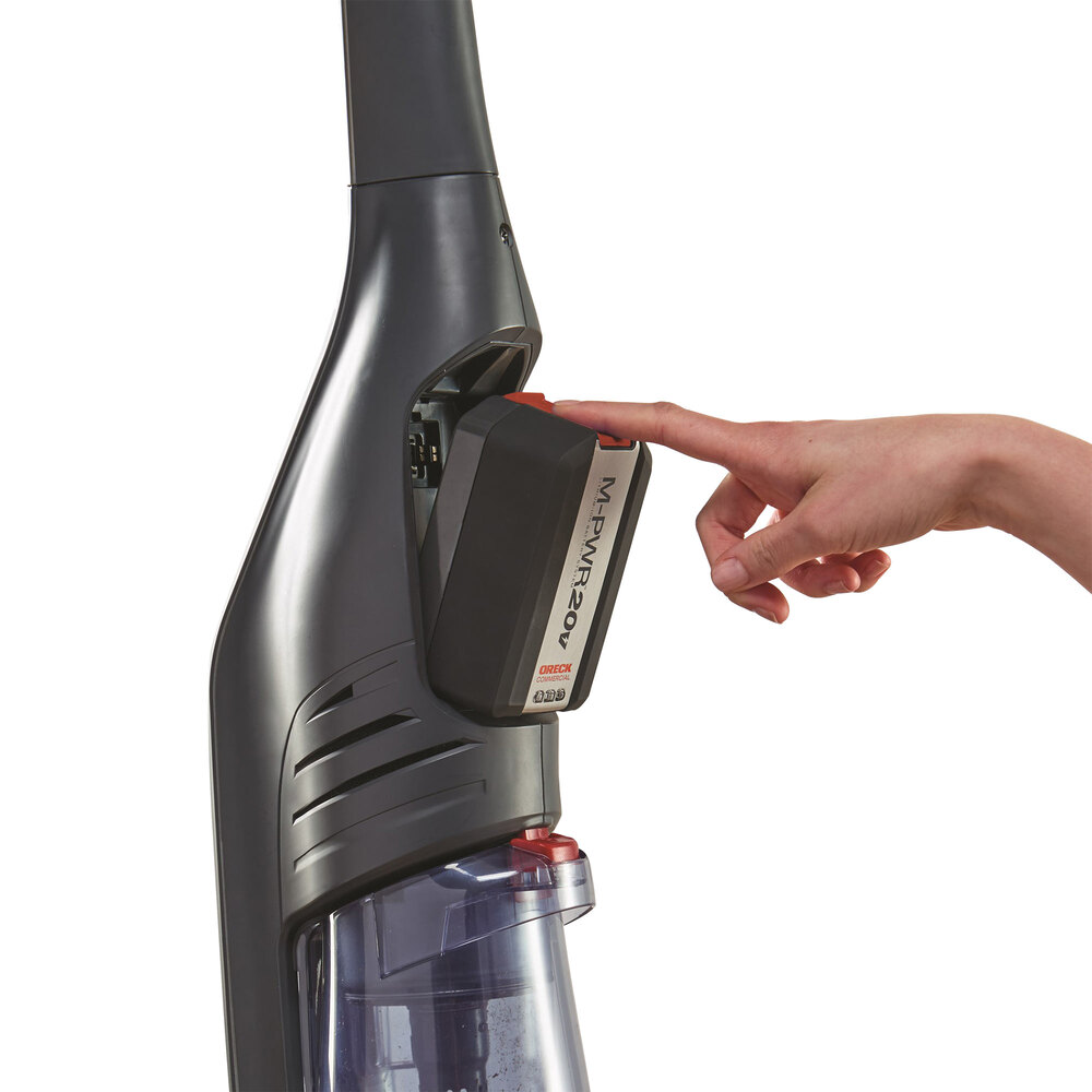 Oreck CK93010 12" TaskVac Commercial Bagless Compact Upright Cordless